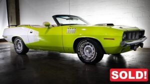 SOLD- 1971 Plymouth Cuda 